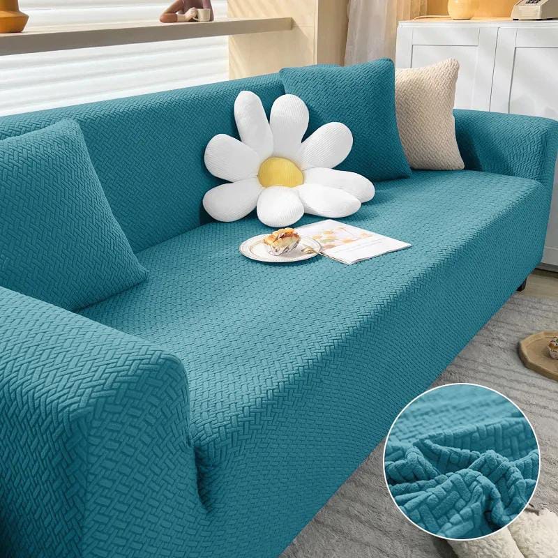 Stripe Velvet Sofa Cover