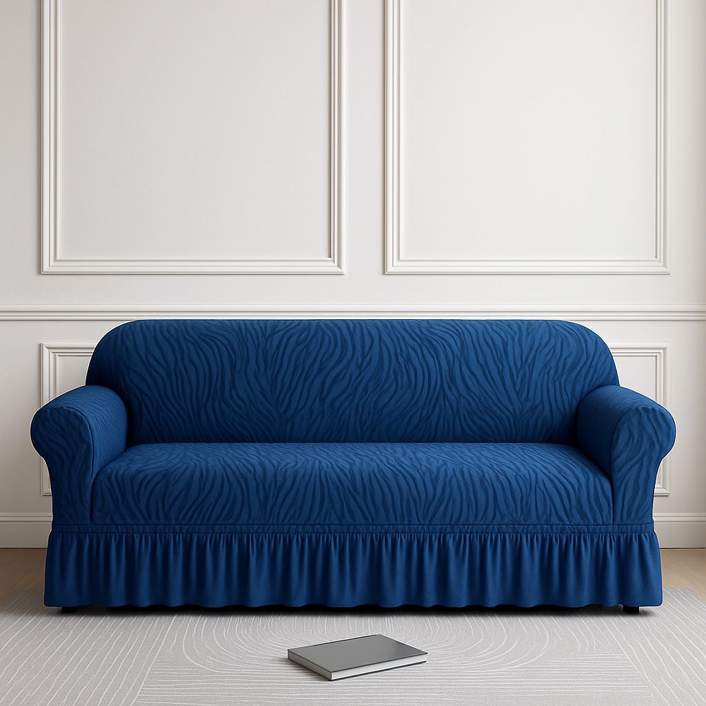 ZEBRA VALVET SOFA COVER NEW