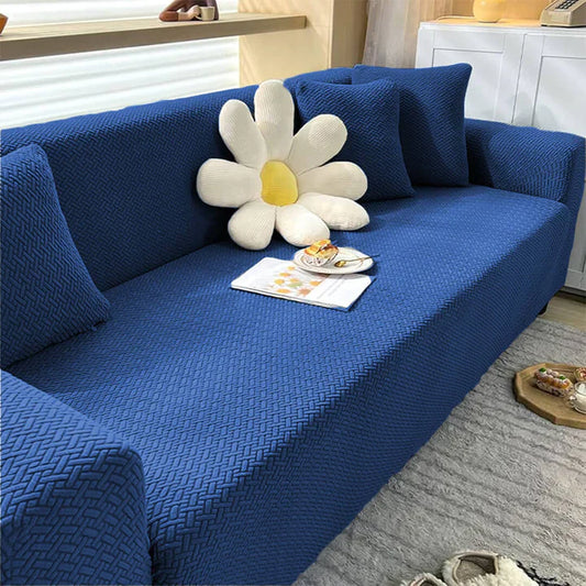 Stripe Velvet Sofa Cover